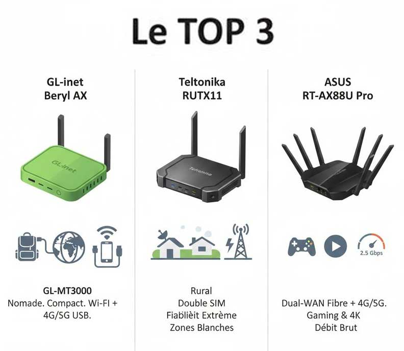 test essai comparatif routeur agregation